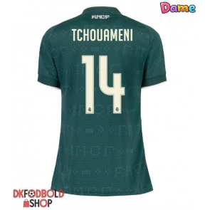 Real Madrid Aurelien Tchouameni #14 Udebanetrøje Dame 2026-27 Kort ærmer Real Madrid Aurelien Tchouameni #14 Udebanetrøje Dame 2026-27 Kort ærmer